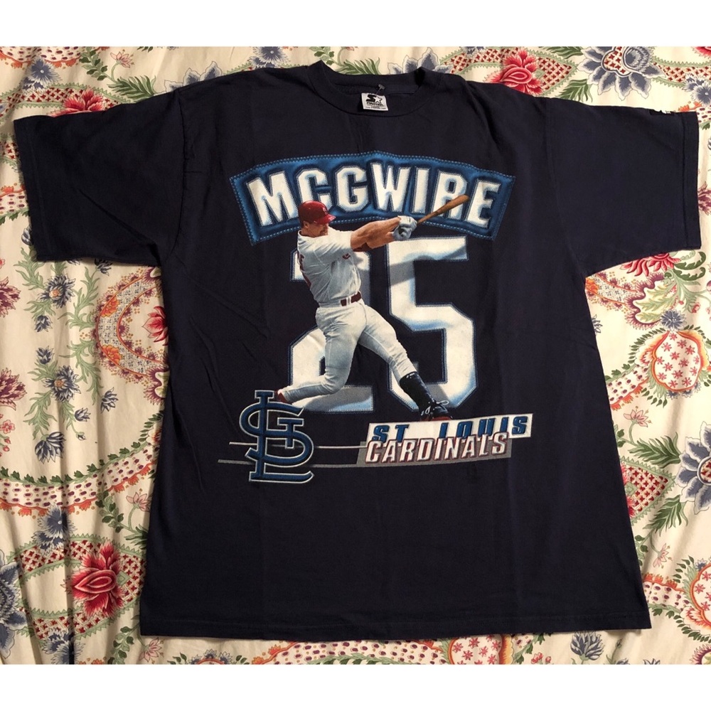Vintage Mark McGwire Starter T-shirt Size: L